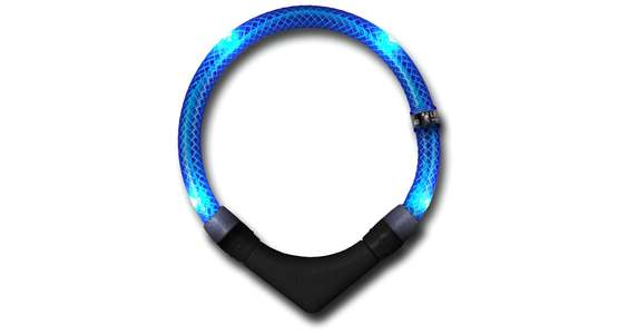 Halsband Leuchtie Plus blau 40