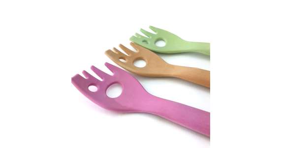 Beco Things Spork - Futtergabel pink