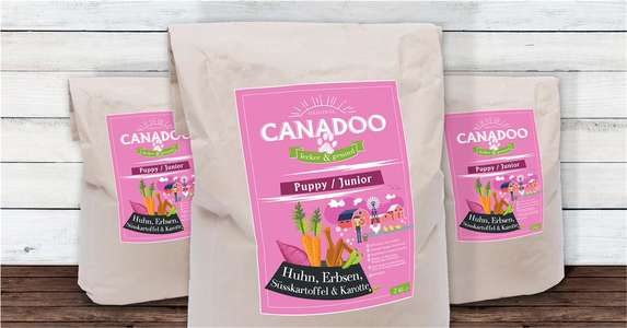 2kg Welpen-Hundefutter mit Huhn mit Erbsen &...