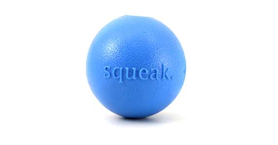 Orbee-Tuff Squeak Ball Blau