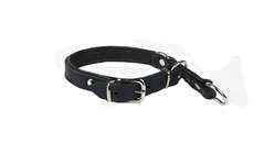 Zughalsband New Orleans schwarz 20mm/50cm