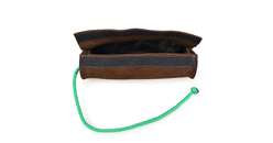 Hundedummy Velourleder mit Kordel befllbar 15cm