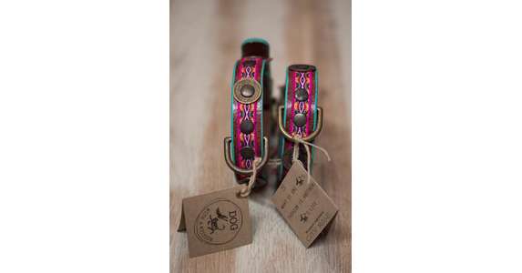 Halsband DWAM City Rose 2,5 cm S 29-35cm