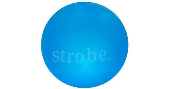Orbee-Tuff blinkender Ball Blau