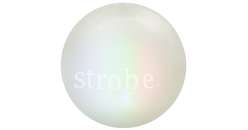 Orbee-Tuff blinkender Ball Weiss/leuchtend