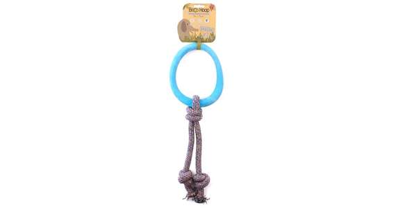 Beco Hoop with Rope S Blau