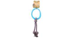 Beco Hoop with Rope L Blau