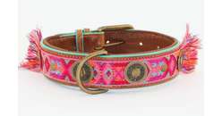 DWAM Halsband  Boho Rosa 4cm L