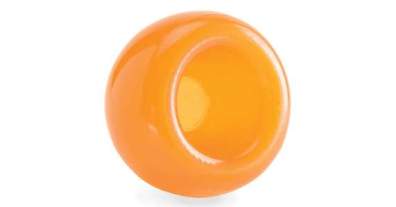 Planet Dog Orbee-Tuff Snoop Logik-Spielzeug 10cm Orange
