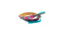 DWAM Lederleine Boho Rosa L